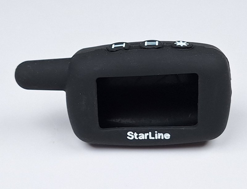 Силиконовый чехол для сигнализации Starline A9 черный