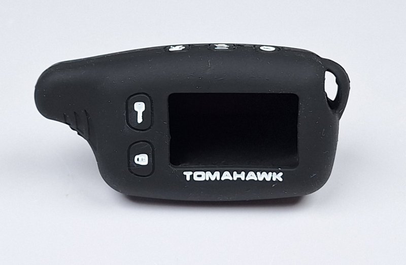 Силиконовый чехол для сигнализации Tomahawk 9010 черный
