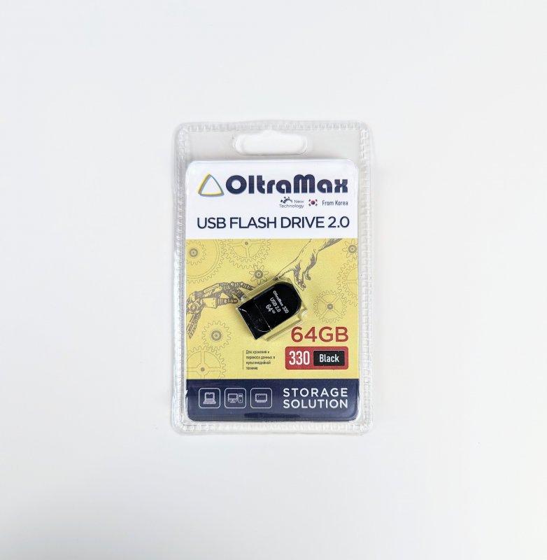 OltraMax USB флеш-накопитель 64GB White/Dark Cyan