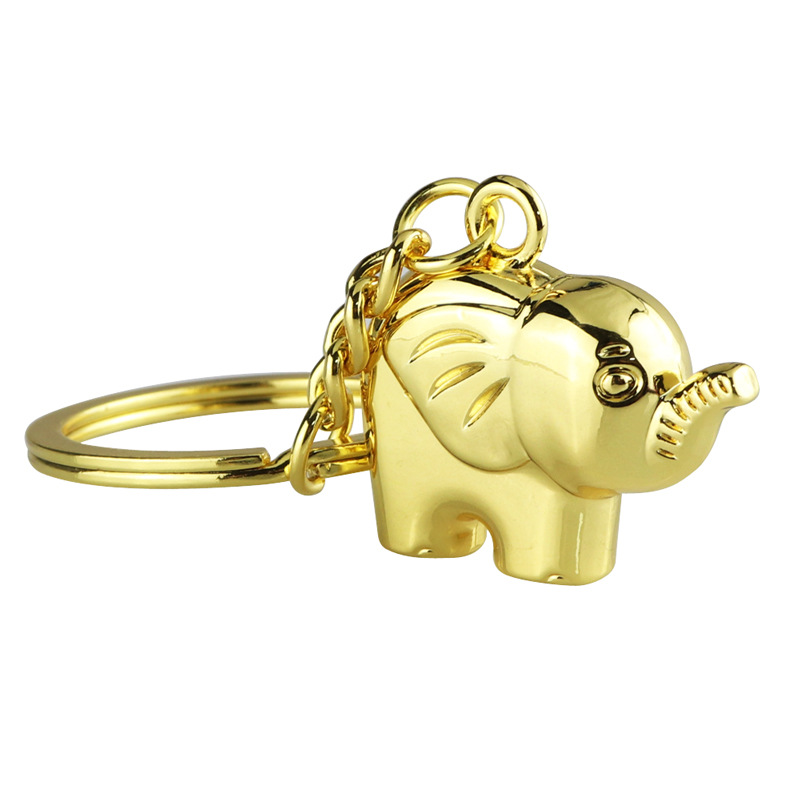 Брелок Слон золотой