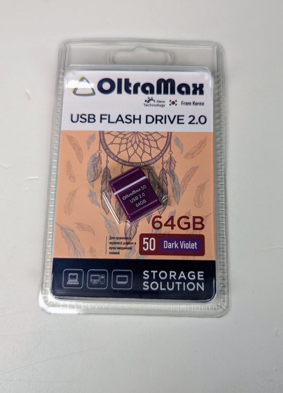 OltraMax USB флеш-накопитель 64GB Violet