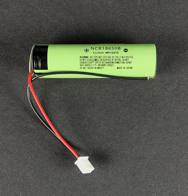Литиевый аккумулятор (18650) 3400 mah Li-ion с проводками E2139