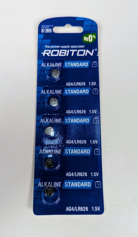 Батарейка ROBITON AG4