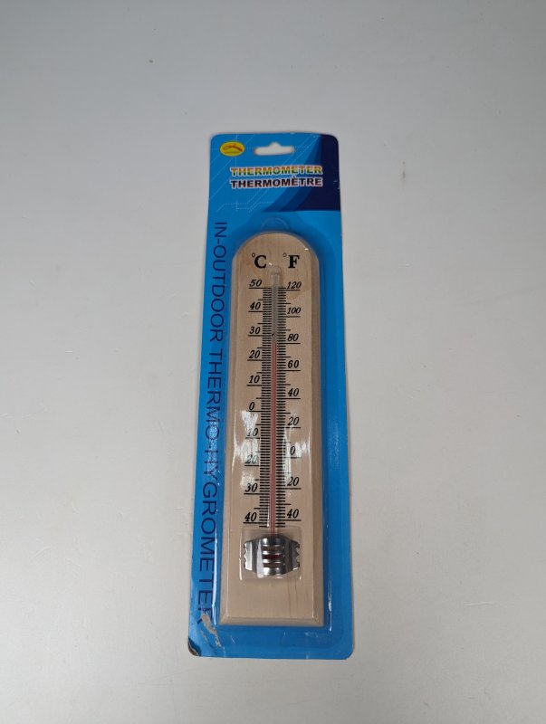 Термометр комнатный CH092-1 деревянный