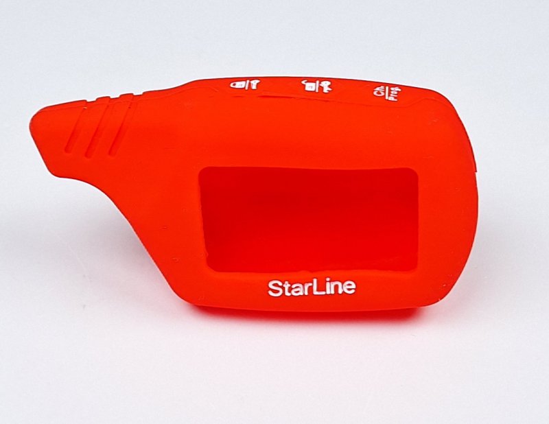 Силиконовый чехол для сигнализации Starline A91 красный