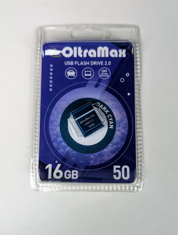 OltraMax USB флеш-накопитель 16GB Drive 50 mini. red/Blue