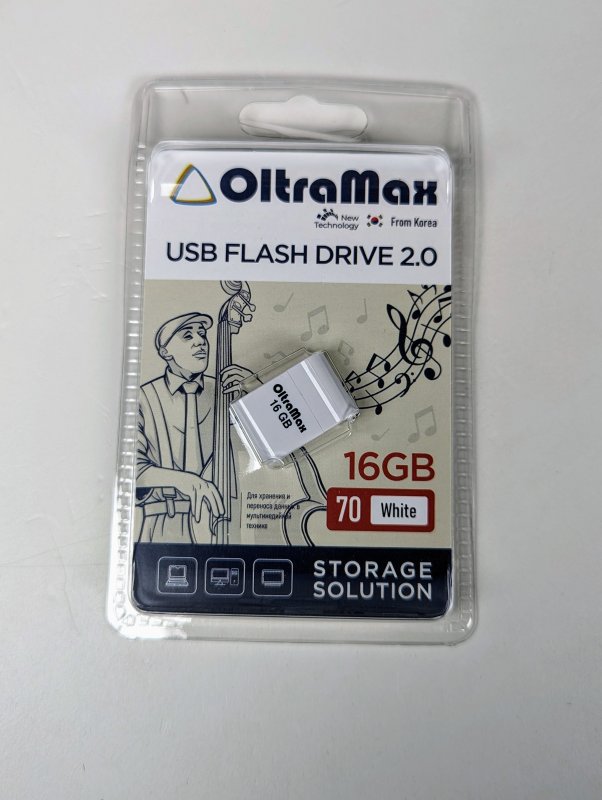 OltraMax USB флеш-накопитель 16GB White