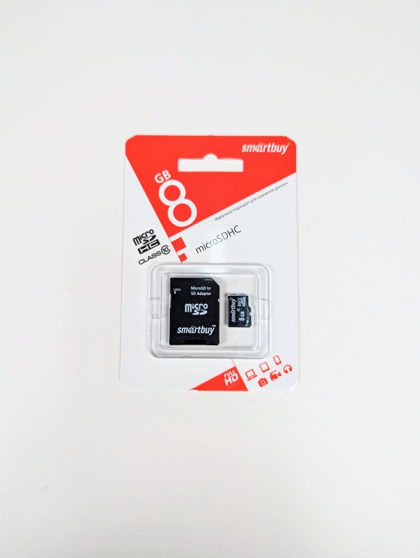 Smartbuy microSD 8GB Class 10