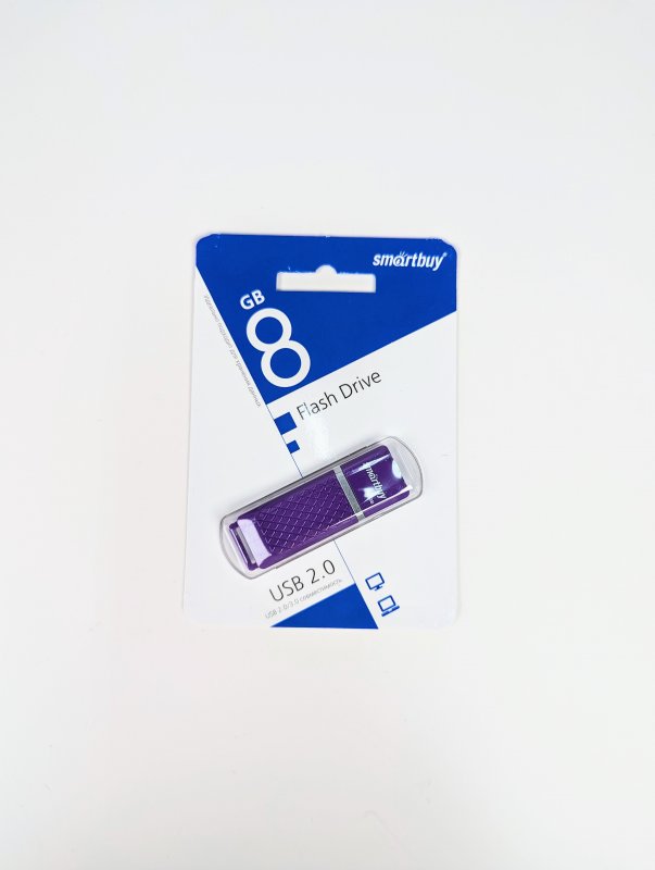 Smartbuy USB флеш-накопитель 8GB Fhash drive Purple