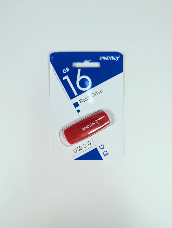 Smartbuy USB флеш-накопитель 16GB Scout Red